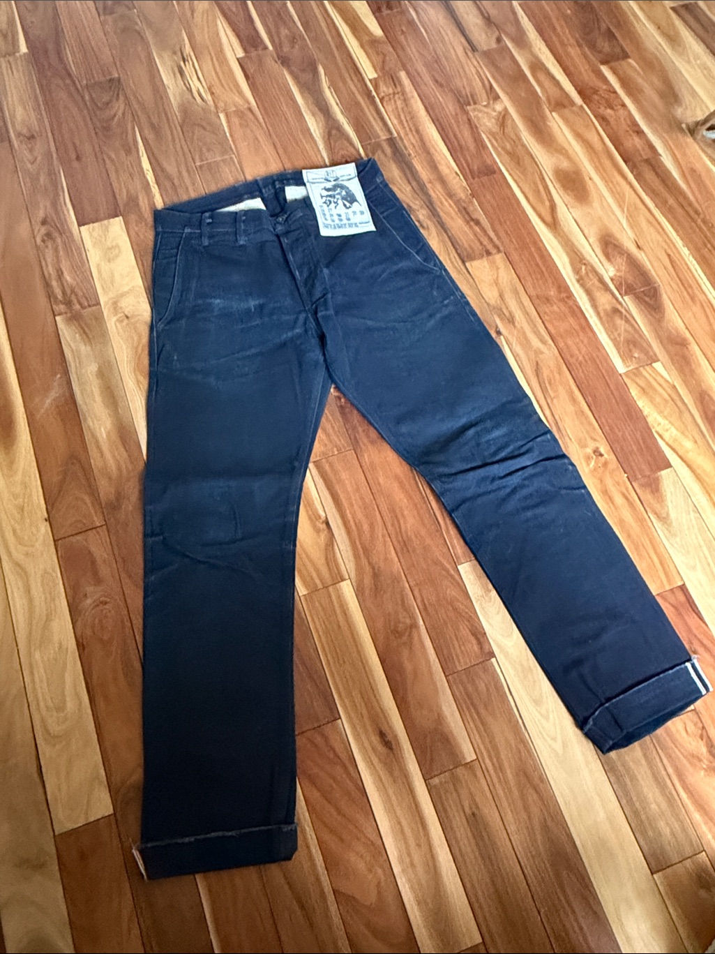 Rogue Territory Men’s Slim Straight Jeans In Dark Indigo